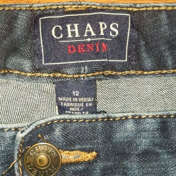 CHAPS Madden Straight Jeans Sz 12EUC - Picture 4 of 8